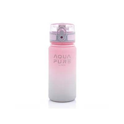 Zdravá fľaša AQUA PURE by ASTRA 400 ml - pink/grey, 511023001 Zdravá fľaša AQUA PURE by ASTRA 400 ml - pink/grey, 511023001