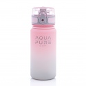 Zdravá fľaša AQUA PURE by ASTRA 400 ml - pink/grey, 511023001