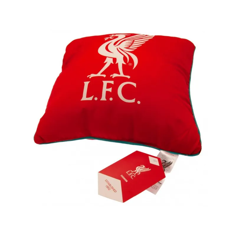 Oboustranný dekorační polštářek 35/35cm LIVERPOOL FC YNWA