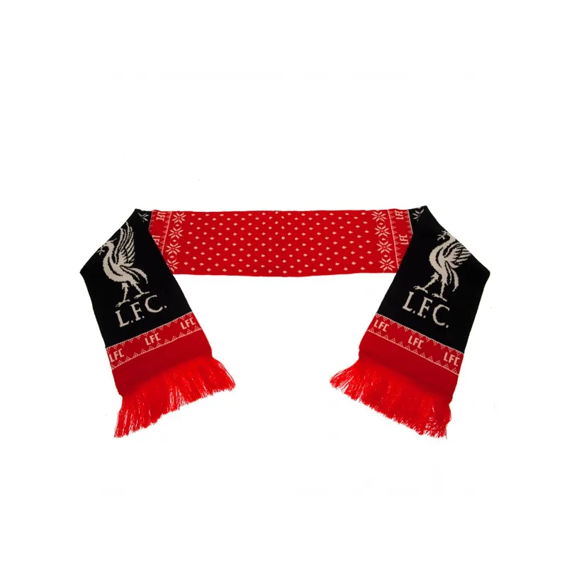 Šál pre fanúšikov LIVERPOOL F.C. Snowflake Scarf