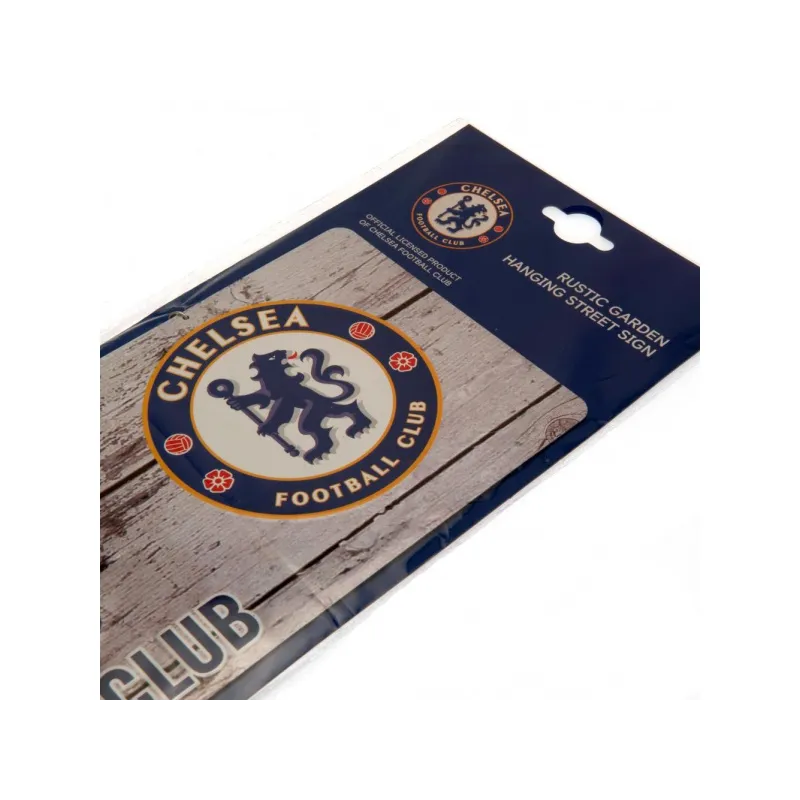 Plechová tabuľa na zavesenie 14/44cm CHELSEA F.C. Garden Retro