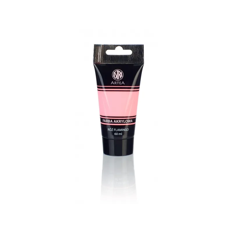 Ružová akrylová farba Artea 60ml – sýta a jemná