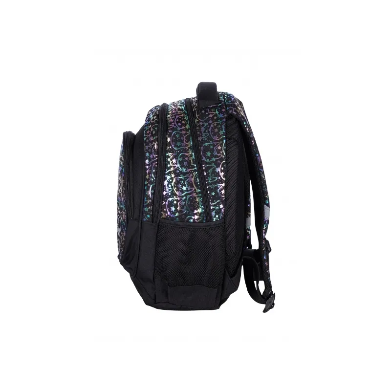 HASH Školní batoh pro první stupeň HOLO EFFECT NEON KITTY, AB330, 502022119 HASH Školní batoh pro první stupeň HOLO EFFECT NEON KITTY, AB330, 502022119