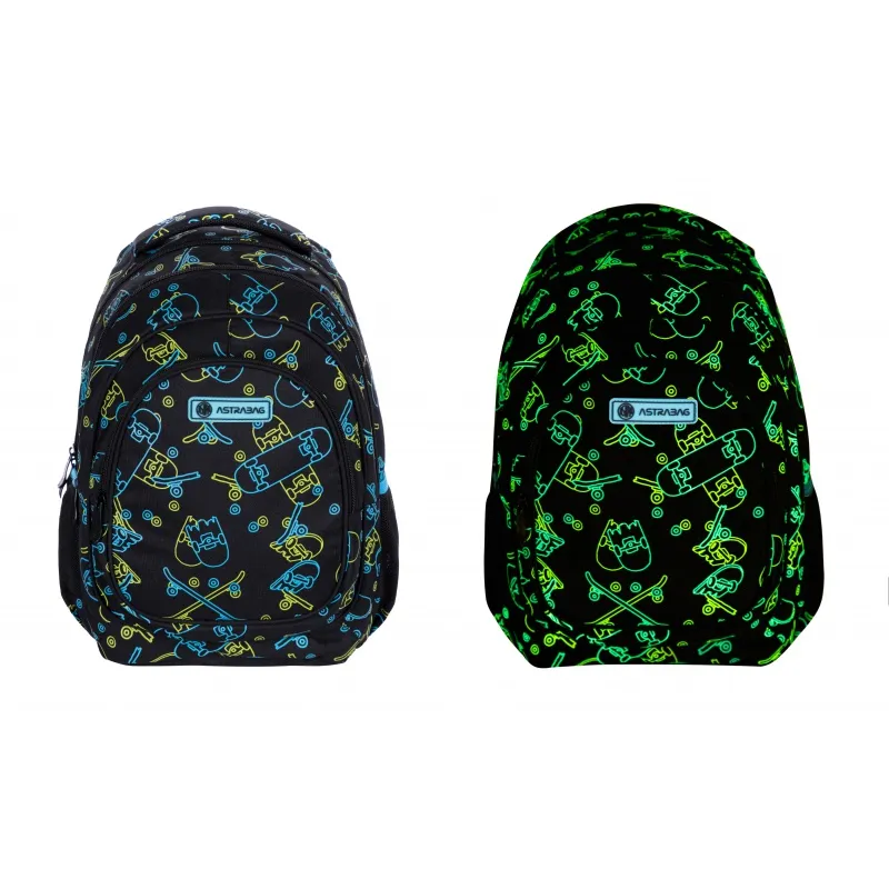 ASTRABAG Školní batoh pro první stupeň NEON SKATE, AB330, 502022006 ASTRABAG Školní batoh pro první stupeň NEON SKATE, AB330, 502022006