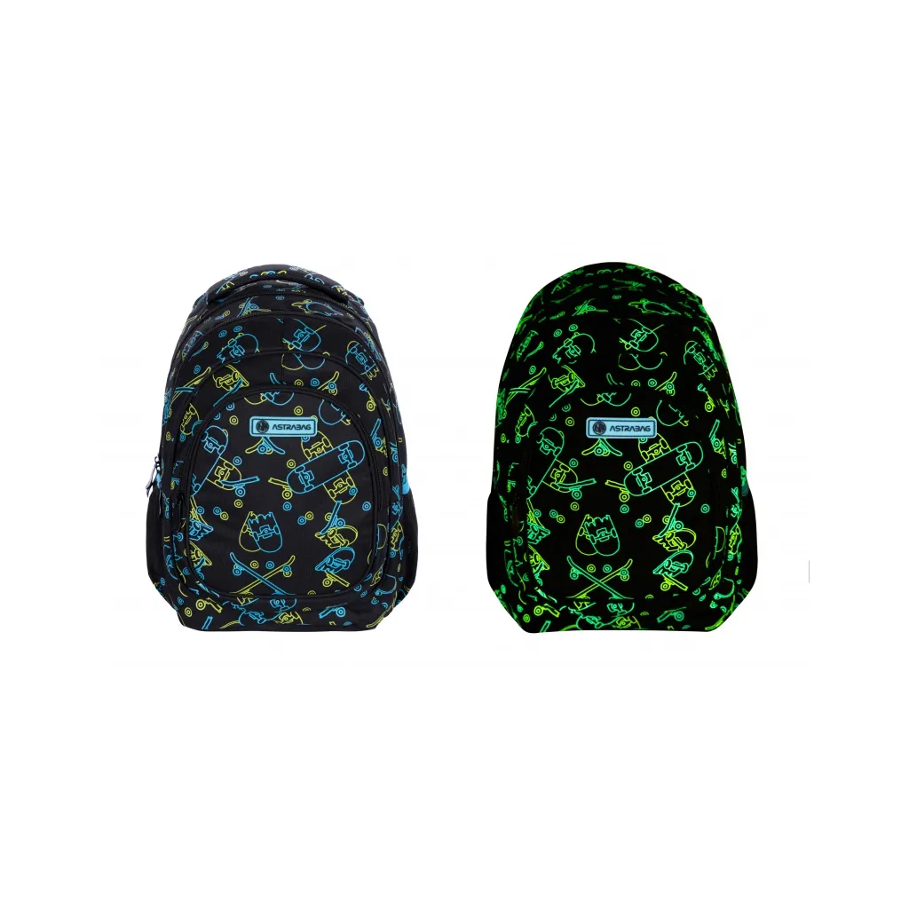 ASTRABAG Školní batoh pro první stupeň NEON SKATE, AB330, 502022006