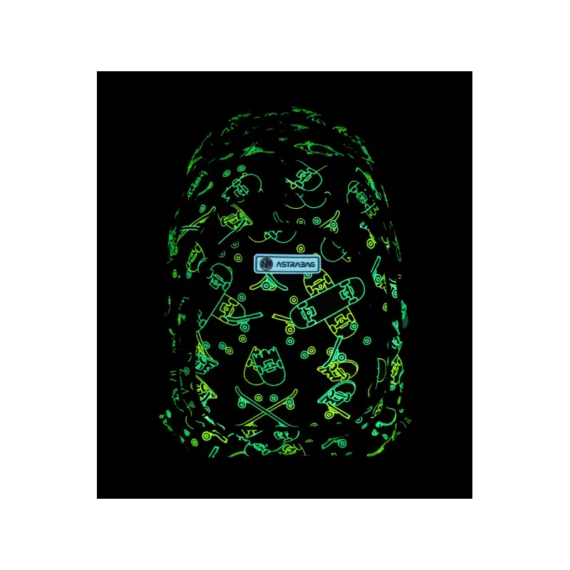 ASTRABAG Školní batoh pro první stupeň NEON SKATE, AB330, 502022006 ASTRABAG Školní batoh pro první stupeň NEON SKATE, AB330, 502022006