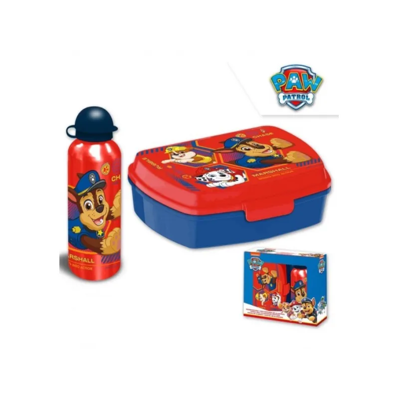 Súprava na desiatu / box + fľaša PAW PATROL, PW19916