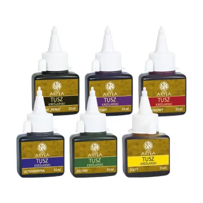 ARTEA Kreslařský tuš Profi 35ml, Černá, 81030908