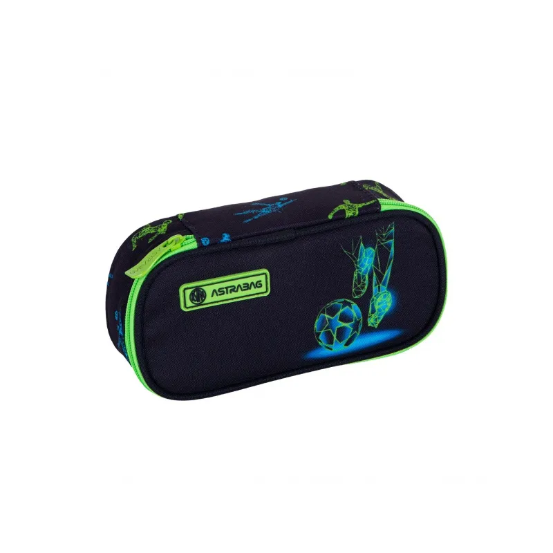 Peračník AstraBAG FOOTBALL MOTION – futbalový, jednokomorový, 22 cm Peračník AstraBAG FOOTBALL MOTION – futbalový, jednokomorový, 22 cm