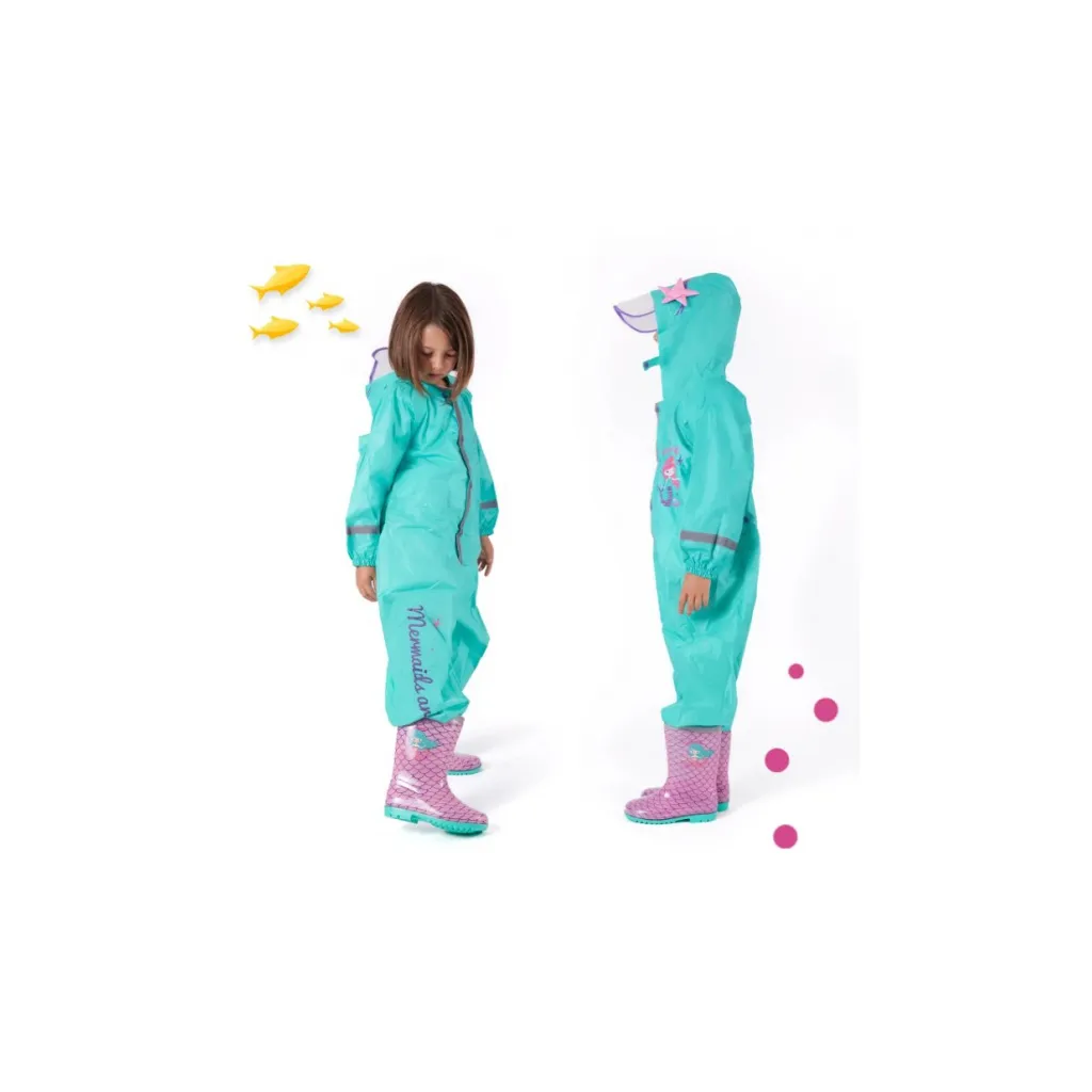 PERLETTI Dětský overal do deště Sirenetta, 14234, 7-8 let (128cm)