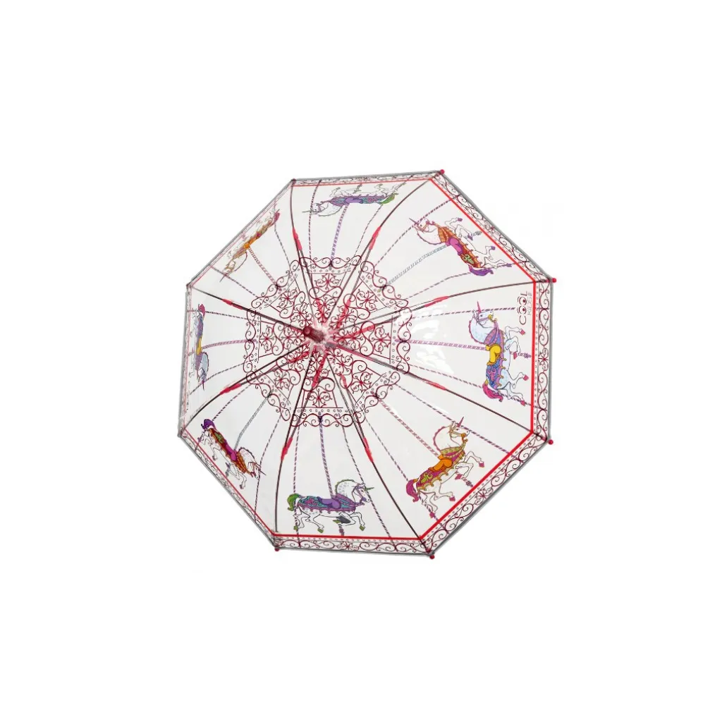 PERLETTI Detský reflexný dáždnik COOL KIDS Giostra, 15629