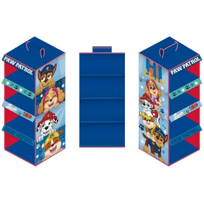 Závěsný textilní regál PAW PATROL, PW15641