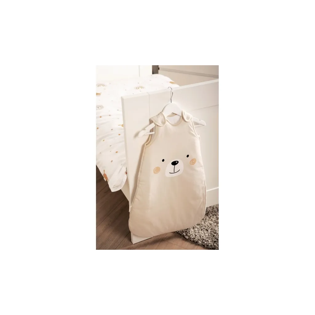 Detský luxusný spací vak 90cm Herding MALÝ MACKO, 6/36mes.