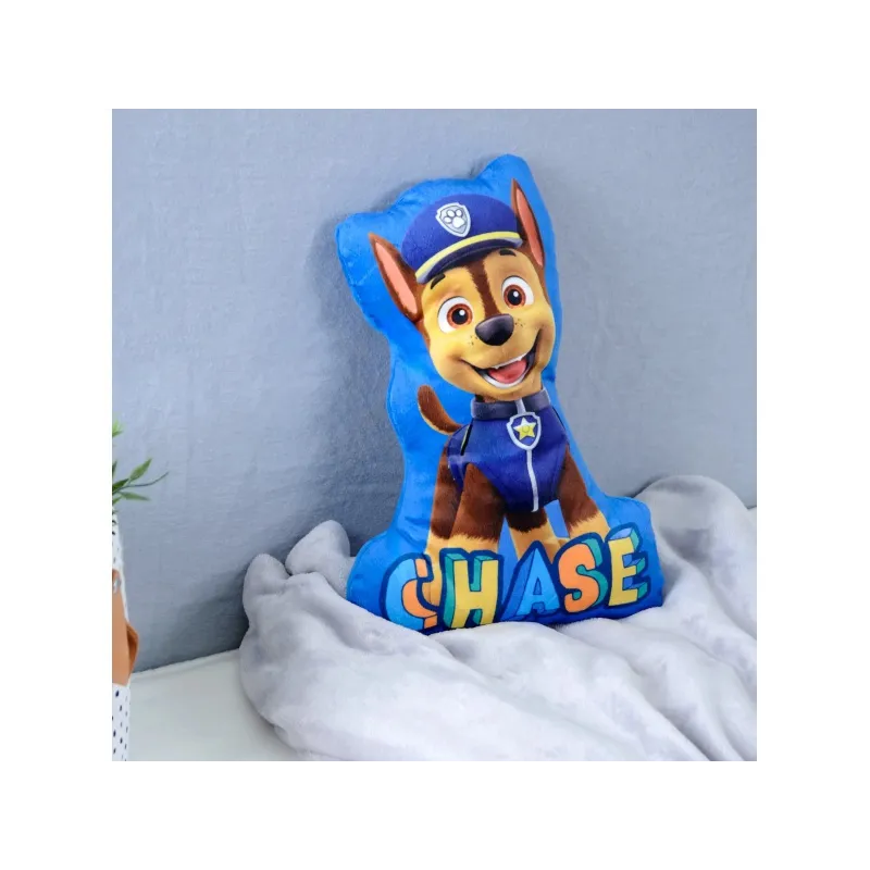 Tvarovaný 3D dekoračný vankúš Paw Patrol Chase