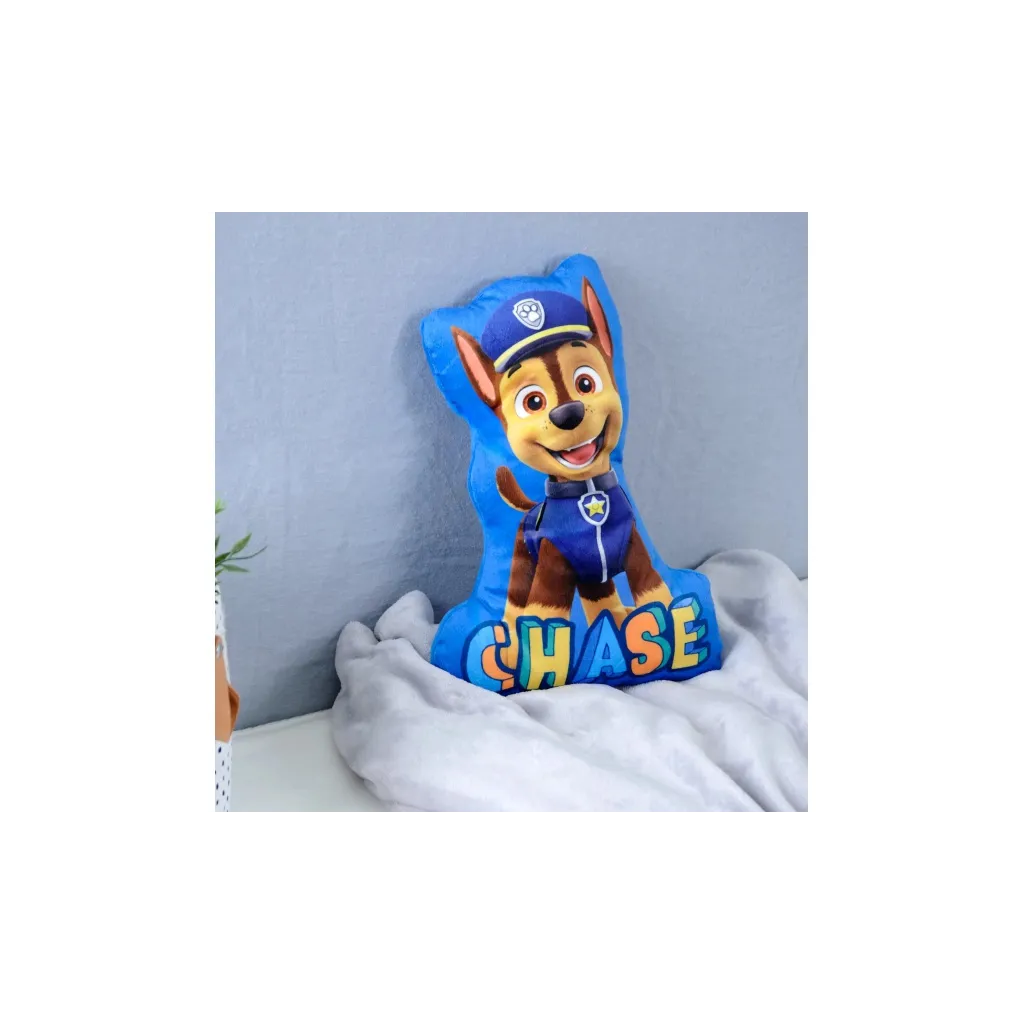 Tvarovaný 3D dekoračný vankúš Paw Patrol Chase
