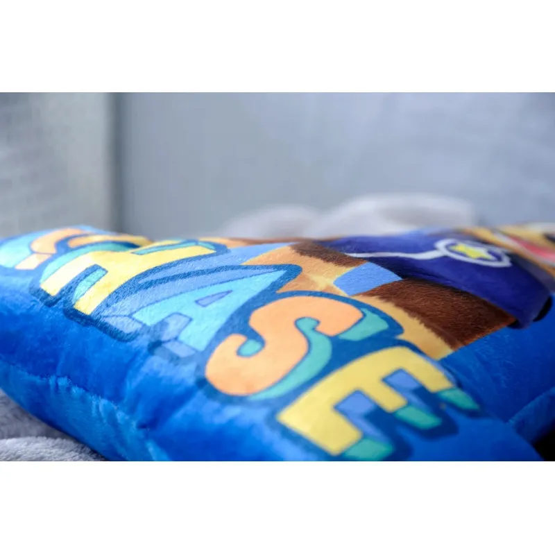 Tvarovaný 3D dekorační polštář Paw Patrol Chase Tvarovaný 3D dekorační polštář Paw Patrol Chase