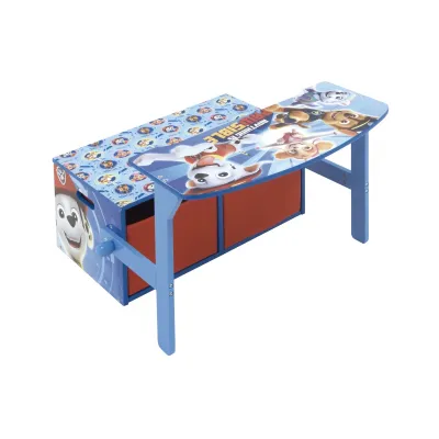 Dětský dřevěný nábytek 3v1 PAW PATROL (Lavička, Box na hračky, Stolek), PW12898 Dětský dřevěný nábytek 3v1 PAW PATROL (Lavička, Box na hračky, Stolek), PW12898