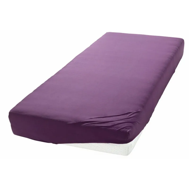 CARBOTEX Posteľné prestieradlo / plachta, Jersey Fialová, 220/200cm, MMI07 CARBOTEX Posteľné prestieradlo / plachta, Jersey Fialová, 220/200cm, MMI07
