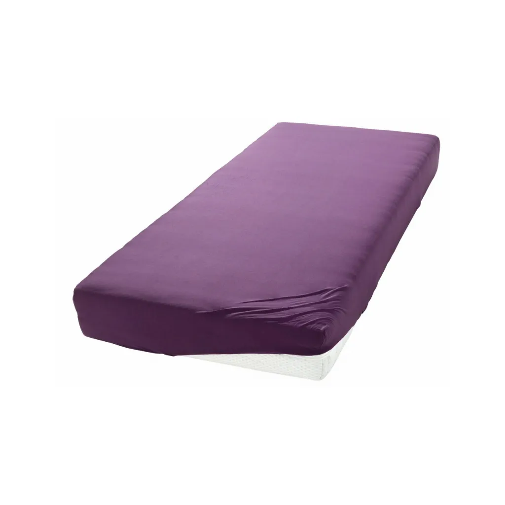 CARBOTEX Posteľné prestieradlo / plachta, Jersey Fialová, 220/200cm, MMI07