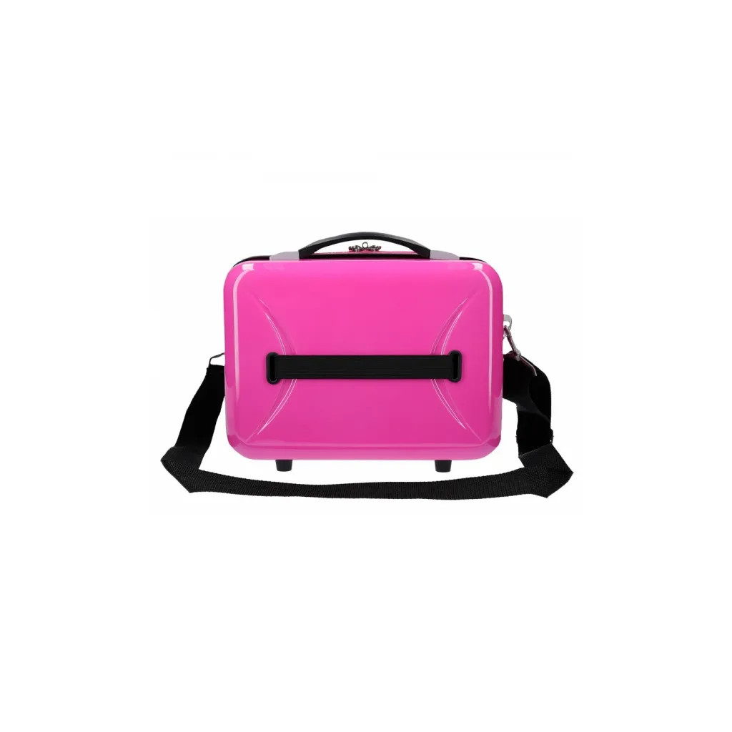 MINNIE MOUSE Fuksia, ABS Cestovní kosmetický kufřík, 21x29x15cm, 9L, 3053921