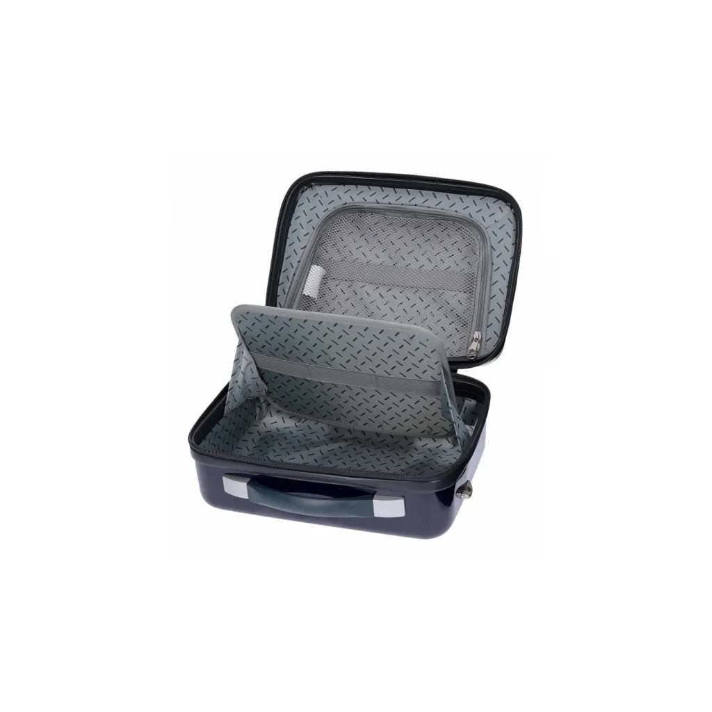 MINNIE MOUSE Blue, ABS Cestovní kosmetický kufřík, 21x29x15cm, 9L, 3053922