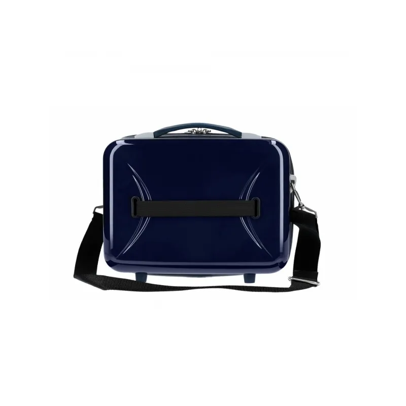 MINNIE MOUSE Blue, ABS Cestovní kosmetický kufřík, 21x29x15cm, 9L, 3053922