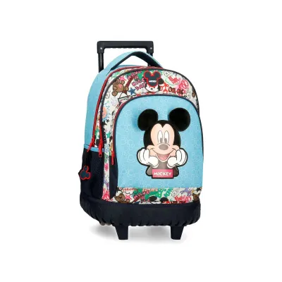 Školní batoh na kolečkách MICKEY MOUSE Be Cool, 29L, 2782921 Školní batoh na kolečkách MICKEY MOUSE Be Cool, 29L, 2782921