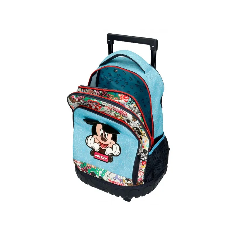 Školní batoh na kolečkách MICKEY MOUSE Be Cool, 29L, 2782921 Školní batoh na kolečkách MICKEY MOUSE Be Cool, 29L, 2782921