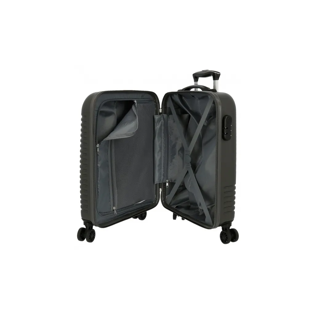 Sada luxusních ABS cestovních kufrů INDIA Antracita, 70cm/55cm, 5089522