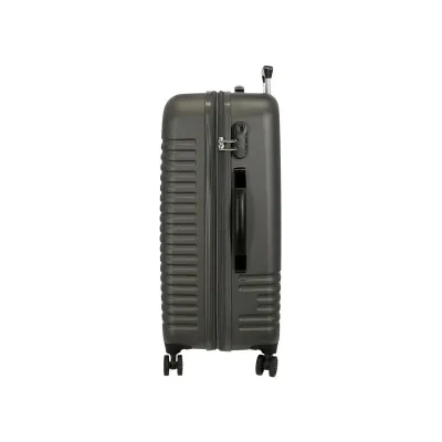 Sada luxusných ABS cestovných kufrov INDIA Antracita, 70cm/55cm, 5089522 Sada luxusných ABS cestovných kufrov INDIA Antracita, 70cm/55cm, 5089522