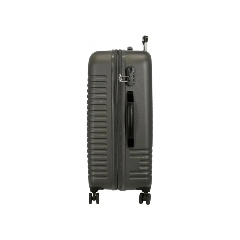Sada luxusných ABS cestovných kufrov INDIA Antracita, 70cm/55cm, 5089522 Sada luxusných ABS cestovných kufrov INDIA Antracita, 70cm/55cm, 5089522