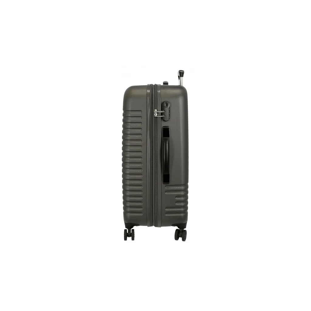 Sada luxusných ABS cestovných kufrov INDIA Antracita, 70cm/55cm, 5089522