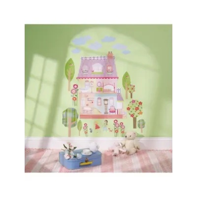Wallies Velké samolepky na zeď PLAY HOUSE Wallies Velké samolepky na zeď PLAY HOUSE