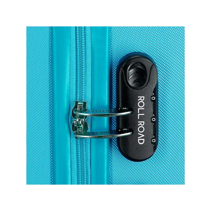 ROLL ROAD Flex Azul Claro, Sada ABS cestovných kufrov, 55-65-75cm, 584946A ROLL ROAD Flex Azul Claro, Sada ABS cestovných kufrov, 55-65-75cm, 584946A