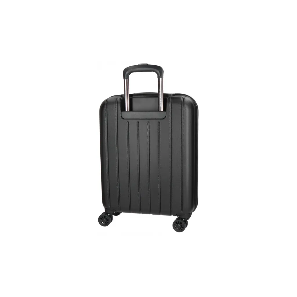 MOVOM Wood Black – Sada luxusných ABS cestovných kufrov 75/65/55 cm, TSA zámok