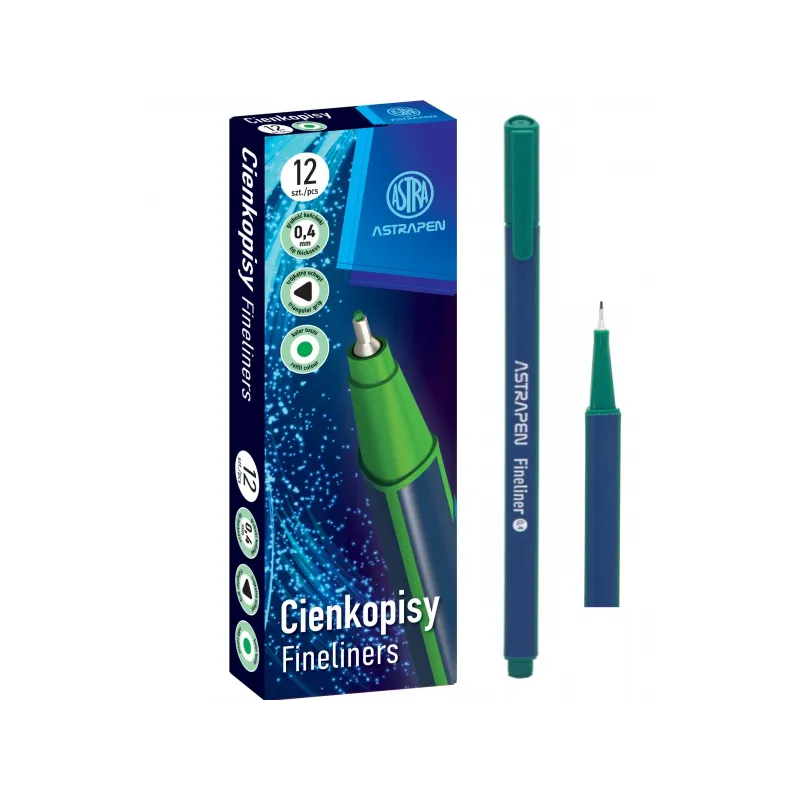 ASTRAPen, Liner 0,4mm, zelený, 202023006 ASTRAPen, Liner 0,4mm, zelený, 202023006