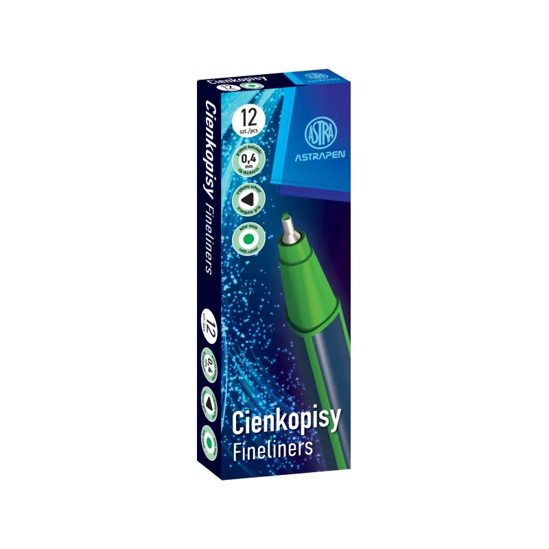 ASTRAPen, Liner 0,4mm, zelený, 202023006 ASTRAPen, Liner 0,4mm, zelený, 202023006