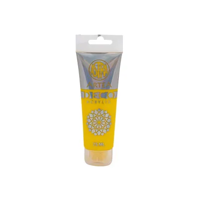 ARTEA Deco, Akrylová barva 75ml, Yellow / Žlutá, 309123002