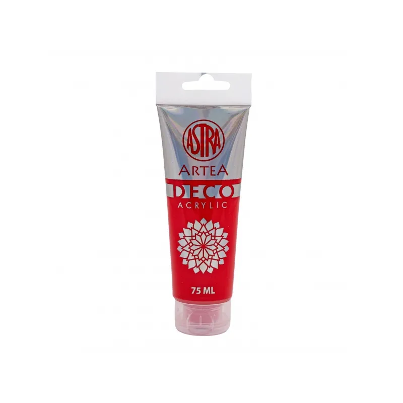Akrylová farba Artea Deco 75ml – Jasná červená Akrylová farba Artea Deco 75ml – Jasná červená