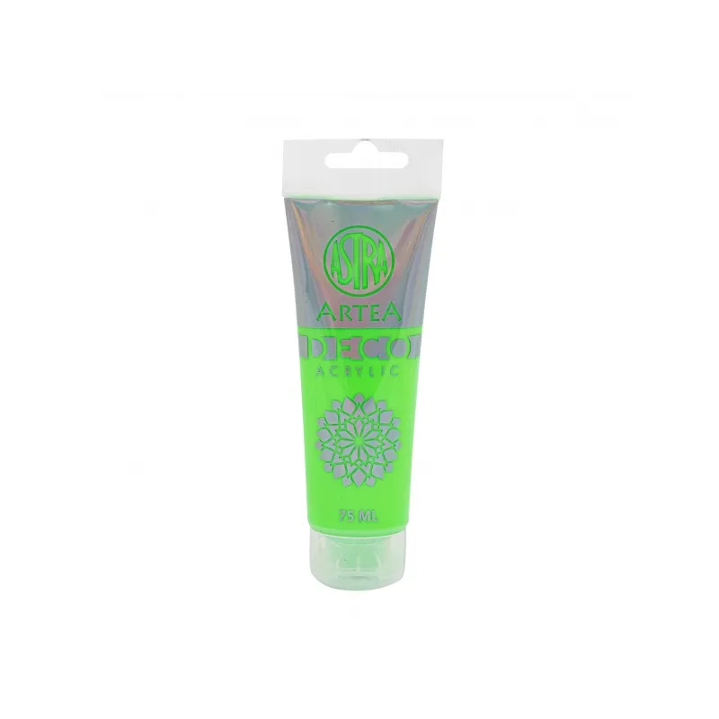 Akrylová farba Artea Deco 75ml – Neónová zelená Akrylová farba Artea Deco 75ml – Neónová zelená