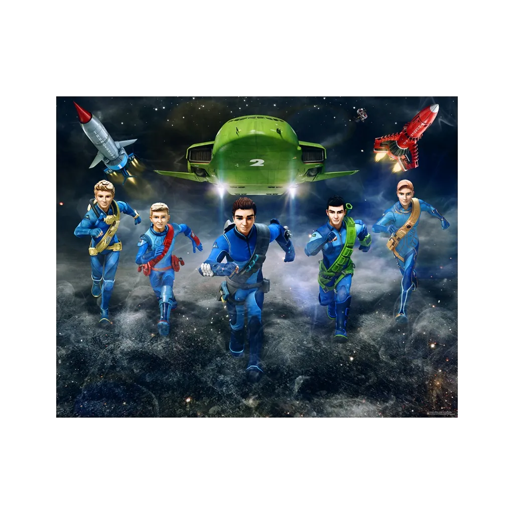 Walltastic, Dekorační fototapeta 243 x 304cm Thunderbirds, 43732