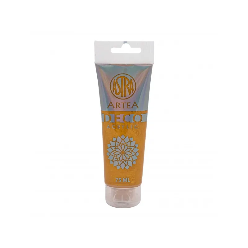 Akrylová farba Artea Deco 75ml – Metalická zlatá Akrylová farba Artea Deco 75ml – Metalická zlatá