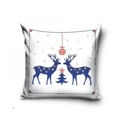 Vánoční povlečení na polštářek Blue Deer, 40/40cm, PNL231232
