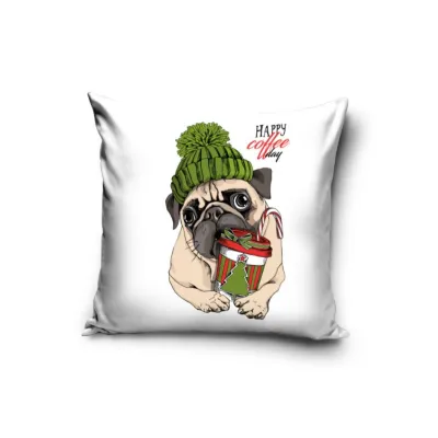 Vánoční povlak na polštářek Coffee Day, 40/40cm, PNL237020