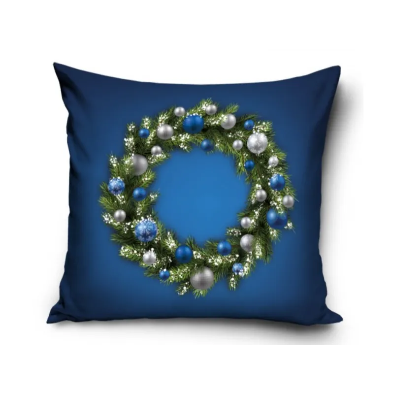 Vianočná obliečka na vankúšik Blue, 40/40cm, PNL237029 Vianočná obliečka na vankúšik Blue, 40/40cm, PNL237029