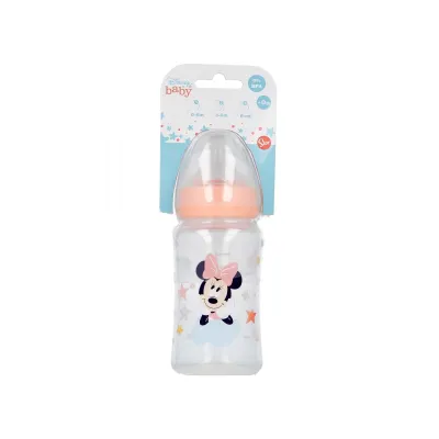 Kojenecká láhev MINNIE MOUSE, 0+, 240ml, 13102 Kojenecká láhev MINNIE MOUSE, 0+, 240ml, 13102