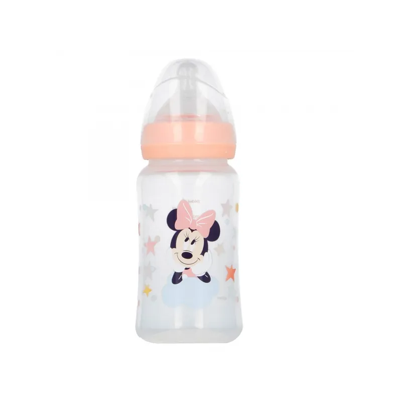Dojčenská fľaša MINNIE MOUSE, 0+, 240ml, 13102 Dojčenská fľaša MINNIE MOUSE, 0+, 240ml, 13102