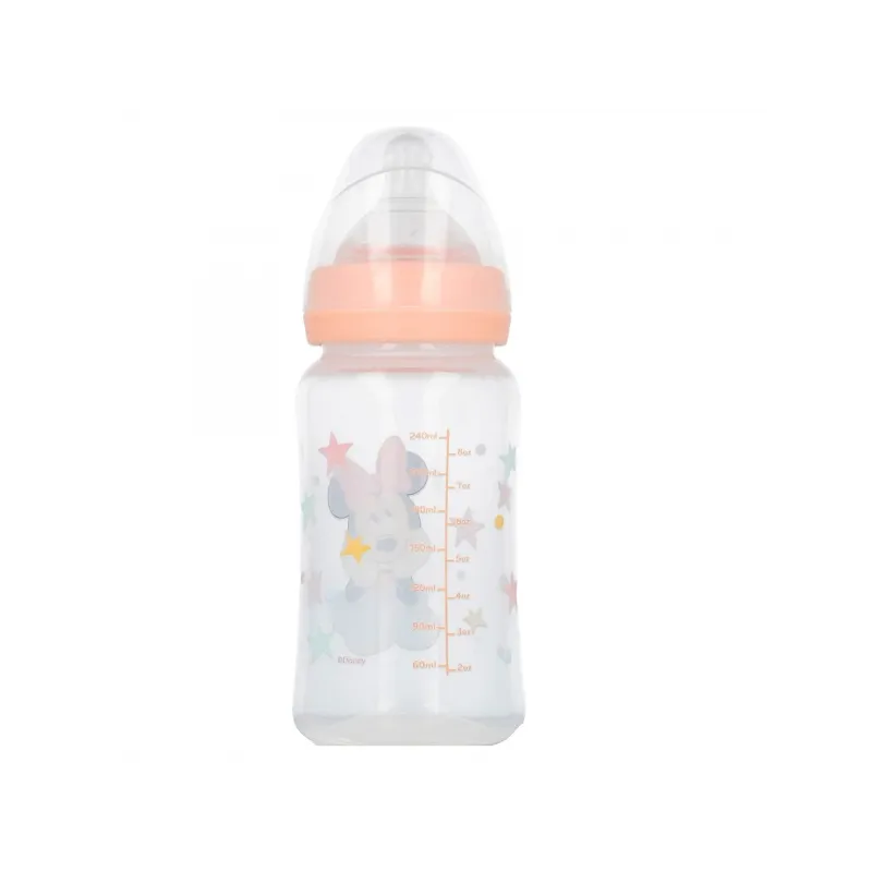 Dojčenská fľaša MINNIE MOUSE, 0+, 240ml, 13102