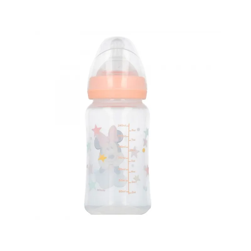 Dojčenská fľaša MINNIE MOUSE, 0+, 240ml, 13102 Dojčenská fľaša MINNIE MOUSE, 0+, 240ml, 13102