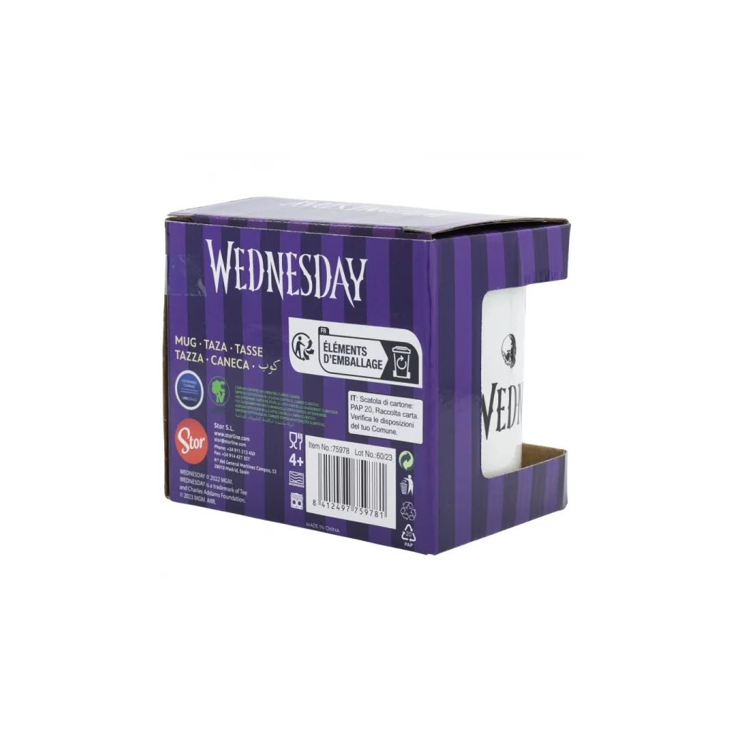 Keramický hrnček Wednesday, 325ml, 75978